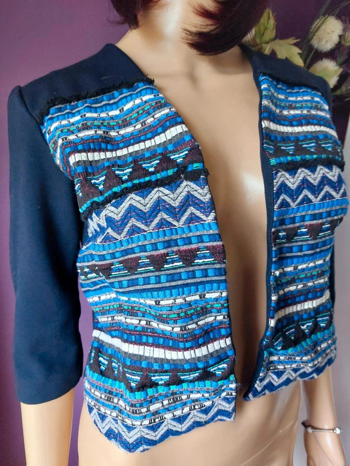 Chaqueta bolero corta Grain de Malice – Talla 36 – photo 3